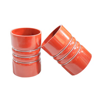 Tuyau de refroidissement en caoutchouc silicone à bourrelets pour radiateur intercooler de moteur de voiture, taille personnalisée, avec anneaux