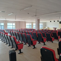 Chaises de cinéma modernes en tissu en gros, chaises de bureau à domicile, home cinéma, chaises pliantes personnalisées pour salle de conférence, auditorium