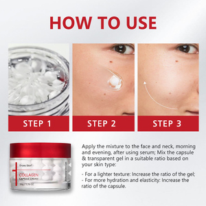 ครีมแคปซูลวิตามินซีสูตรเกาหลีเพื่อความงามเพิ่มความขาวให้ผิวดูแลผิวพรรณฉลากส่วนตัว - Product Image 2