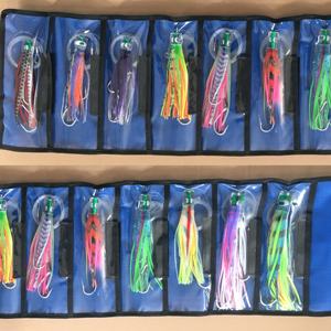 Weiyu — kit <span class=keywords><strong>combo</strong></span> de leurres pour la pêche à la traîne en eau salée, hameçons arlin, sac, vente en gros - Product Image 1