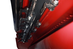 Worldtrac haute qualité Magnum série moyenne tondeuse à fléaux Center Fix tracteur PTO exploité modèle WTSFMCM-155 pour résidus ligneux 6cm - Product Image 6