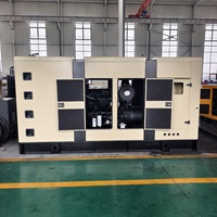 Groupe électrogène diesel silencieux 375 kVA 300 kW, démarrage automatique, faible bruit, faible consommation de carburant, triphasé, ATS, certifié ISO CE, centre de données