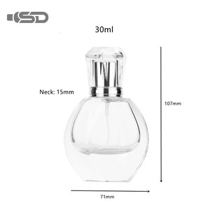 Biểu Tượng Tùy Chỉnh 30Ml Lê Hình Dạng Pha Lê Cơ Thể Phun Nước Hoa Chai Thấp Moq Chai Thủy Tinh Với Nắp Nhựa Bơm Niêm Phong Hộp Đóng Gói - Product Image 4