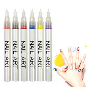 Penne per Nail Art da 0,7 mm, Pennarelli per Nail Art ad Asciugatura Rapida e Impermeabili per <span class=keywords><strong>Disegno</strong></span>, Punteggiatura, Regali di Natale e Decorazioni per Unghie - Product Image 4