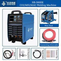 Machine à souder à l'arc à gaz inversée CO2/MIG/MAG Huayuan NB-500HK