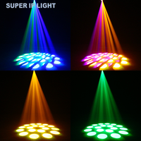 Luz de Escenario Móvil de Haz de Doble Prisma de 380W con Control DMX512 y Temperatura de Color de 6500K para Discotecas, Fiestas, Clubes, DJ y Bares