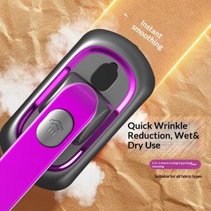 Plancha de Vapor Portátil Mini para Ropa, Plancha Eléctrica Plegable de Doble Uso Húmedo/Seco, Máquina de Planchado de Ropa a Vapor - Product Image 2