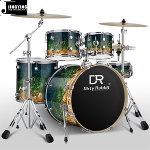 Jingying 2026 Vente en gros d'usine Batterie de percussions <span class=keywords><strong>jazz</strong></span> haut de gamme améliorée Série Dirty <span class=keywords><strong>Rabbit</strong></span> pour adultes - Product Image 2