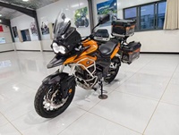 Moto d'aventure Zongshen Cyclone RX3S 400cc bicylindre refroidie par eau ABS EFI 6 vitesses tout-terrain