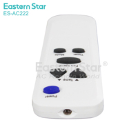 Control Remoto para Aire Acondicionado ES-AC222 de Súper Calidad AKB73016012, Longitud de Onda Infrarroja de 38kHz, 950+-50nm, para Aire Acondicionado LG, NUEVO, ABS