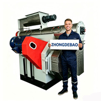 Machine de fabrication de granulés d'aliments pour volailles et porcs de haute qualité, moulin à granulés d'aliments pour volailles, ligne de production de granulés d'aliments à matrice annulaire