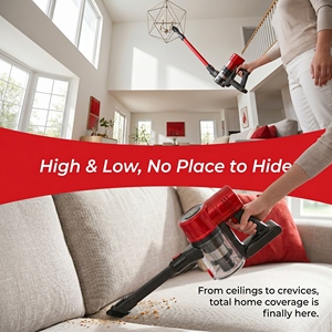PV20 Cordless <b>Handheld</b> <b>Vacuum</b> Cleaner 27KPa Strong Suction Rechargeable for Home Pet Hair - Product Image 6