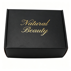 Eco-friendly Gold Foil Print Shipping <b>Boxes</b> Wholesale Hello Beautiful Print Corrugated Paper For Gift Jewelry Packaging - Product Image 1