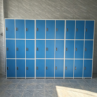 Casier en plastique PVC ABS personnalisable, de bonne qualité, imperméable, facile à nettoyer et à installer, pour centre sportif, intérieur et extérieur