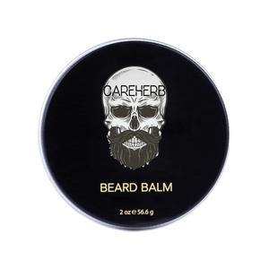 Bálsamo Acondicionador Suavizante para Barba Orgánico de Marca Privada Personalizada, Bálsamo para Barba Natural con Cera de Abejas y Manteca de Karité - Product Image 1