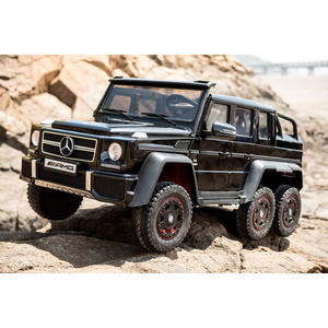 Voiture électrique sous licence <span class=keywords><strong>Mercedes</strong></span>-Benz <span class=keywords><strong>AMG</strong></span> <span class=keywords><strong>G63</strong></span> <span class=keywords><strong>6x6</strong></span> 6 à 6 roues Voiture à pédales 12V grande taille 2 places pour grands enfants - Product Image 4