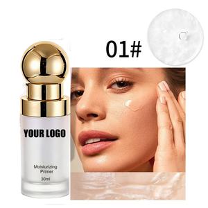 Base de maquillage liquide végétalienne à l'aloe vera 30 ml, marque privée, crème hydratante transparente verte douce, <span class=keywords><strong>primer</strong></span> matifiant pour le visage - Product Image 3