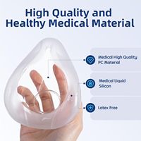 Lot de 2 coussinets de remplacement compatibles avec la masque facial complet ResMed AirFit F20, joint fiable, ajustement parfait, couvre le nez et la bouche