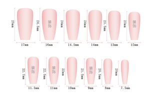Nouvelles <span class=keywords><strong>Faux</strong></span> Ongles à Presser Faits Main Effet Cercueil Vert Menthe Dégradé Fleur Blanche 3D <span class=keywords><strong>Grand</strong></span> Strass Cristal Kit d'Ongles Réutilisables - Product Image 6