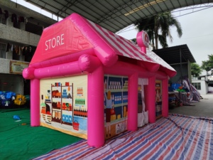 Tente gonflable commerciale de <span class=keywords><strong>magasin</strong></span> de nouvelle conception cabine gonflable de casse-croûte pour l'arène gonflable de jeu de sport de vente d'événement - Product Image 5