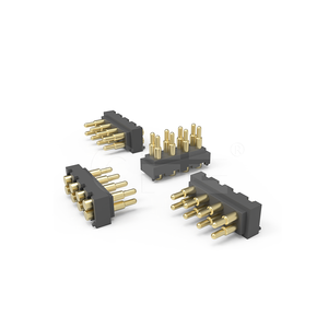 Pin Pogo SMT chapado en oro, Conector de batería con resorte de alta confiabilidad para sistema POS, contactos de carga de dispositivos de mano - Product Image 2