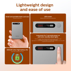 Enregistreur vocal IA <span class=keywords><strong>Dictaphone</strong></span> 32 Go avec contrôle par application, transcription et résumé en 112 langues, et enregistreur audio numérique - Product Image 5