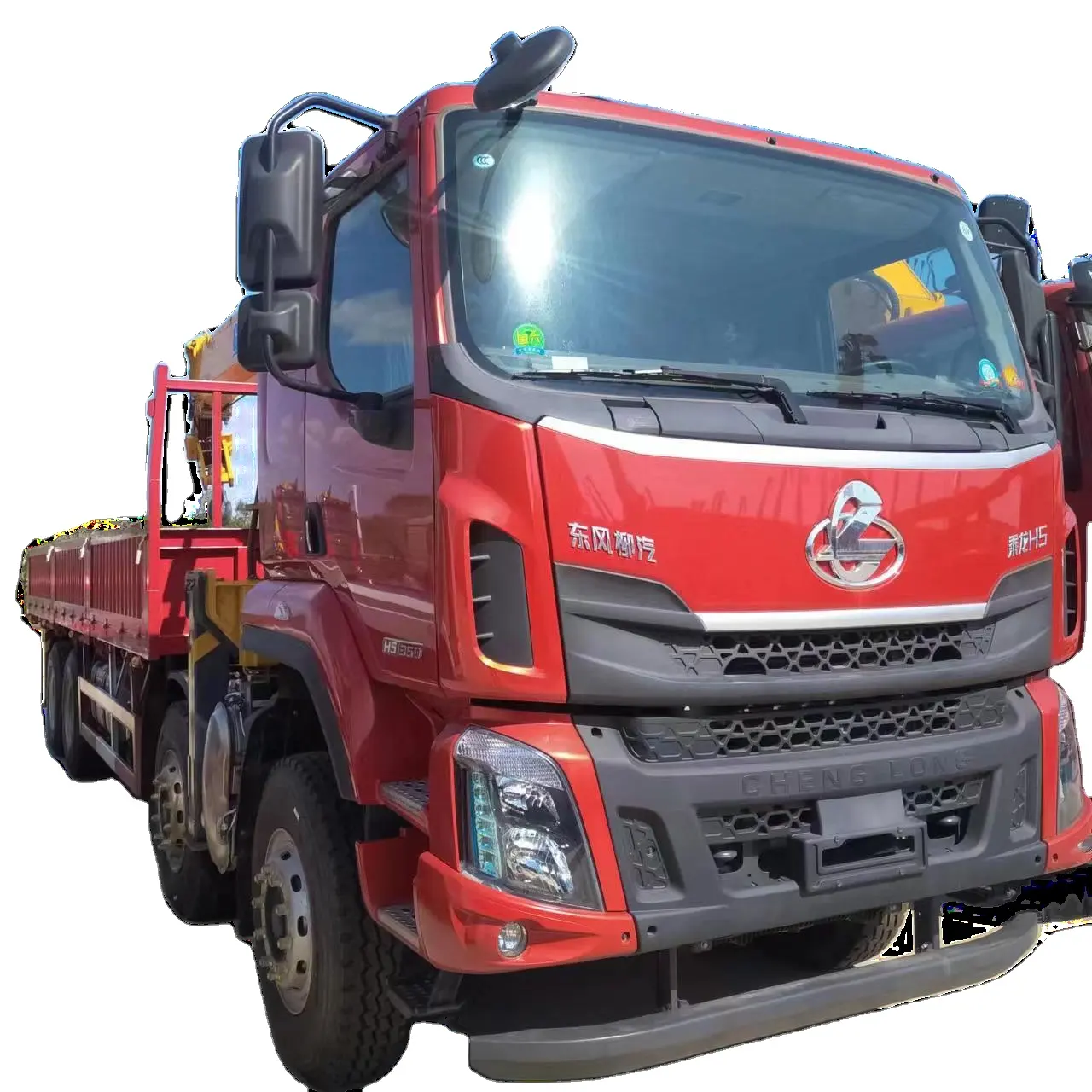 Dongfeng chassis XCM G 14 tons telescopic boom lorry loading crane cargo truck with cranes boom truck new used truck price
