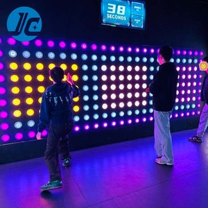 Tombol lampu LED tekan PC interaktif permainan aktif untuk ruang pesta tim bermain Arena pelarian hiburan taman Bandara - Product Image 3