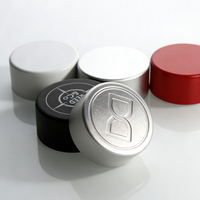 Bouchons à vis personnalisés noirs et argentés GPI 28/400 33/400 pour bouteilles de gin et vodka GPI 40033 40028