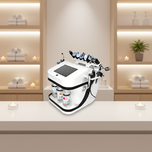 Máquina de Belleza para la Piel con Burbujas 8 en 1/10 en 1, Cuidado Facial, Oxígeno Jet Peel, Reafirmación, Dermoabrasión, Equipo de Belleza - Product Image 1