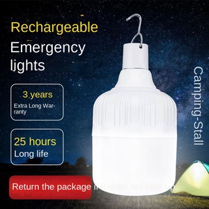 Dẫn bóng đèn có thể sạc lại-một công cụ chiếu sáng phải có cho chợ đêm, chiếu sáng gian hàng, sử dụng khẩn cấp ngoài trời và nhà - Product Image 2