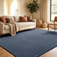 Meistverkaufter Heimteppich im Minimalistischen Stil Kaschmirähnlicher Jacquard-Teppich Schallisolierend Rutschfest Maschinenwaschbar