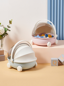 Organizador de Maquillaje de Escritorio Multifuncional Portátil de Gran Capacidad, Moderno y Ecológico de Plástico a Precio de Fábrica - Product Image 3