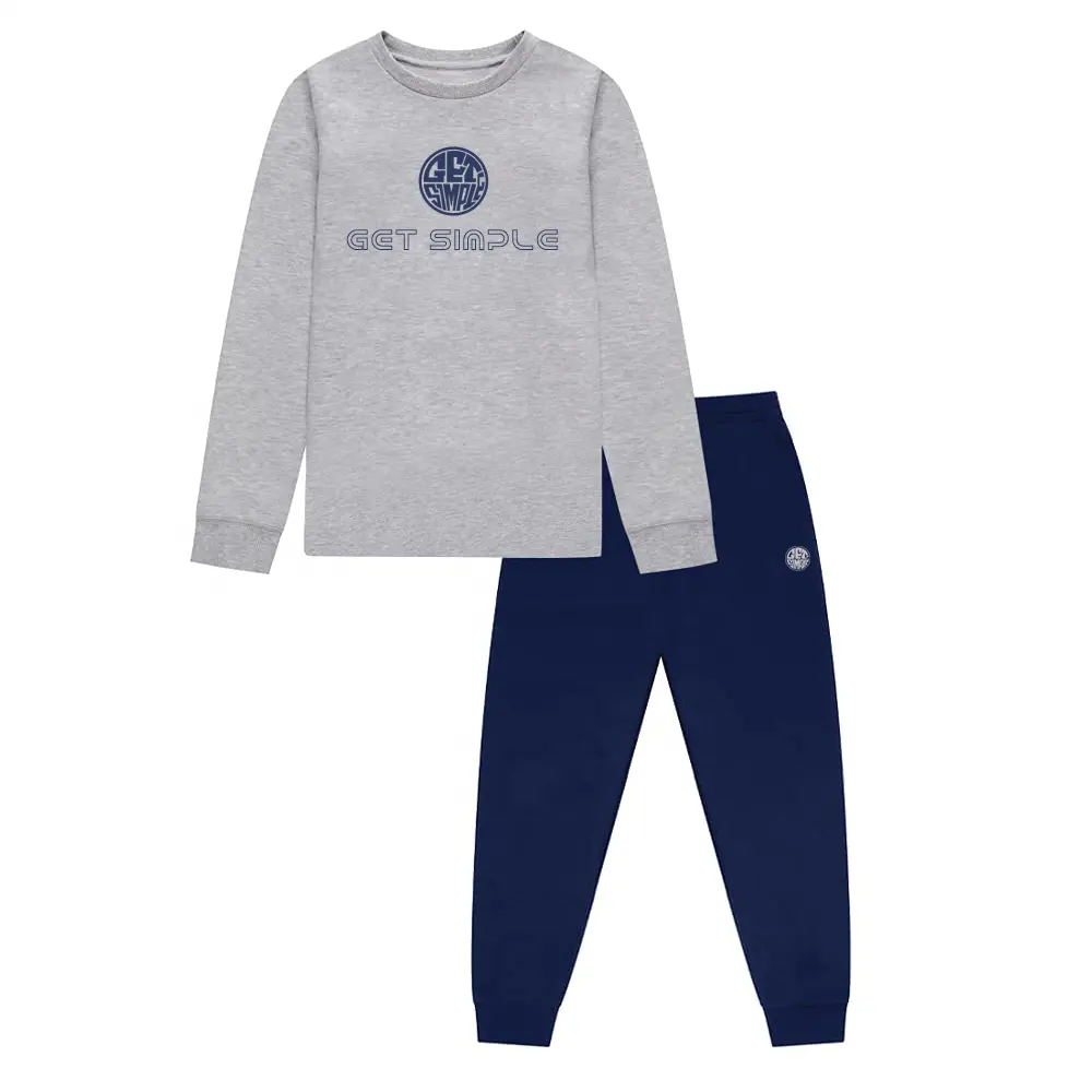 Boy Girl Clothes Long Sleeve Pullover Sweatshirt And Jogger Pants Set Fall Winter Outfits