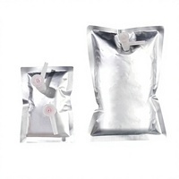 Sac de stockage de gaz en aluminium Degao, valve simple/double, 1L 2L, étanche, film composite multicouche, capuchon argenté, échantillonnage de gaz