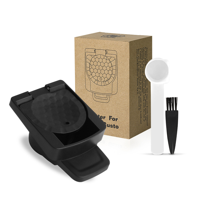 I CAFILAS Reusable Adapter for Coffee Pod Upgrade of Espress  Capsule Holder for  Machine Transform Tool Replacement