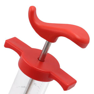 30ml plastik enjektör paslanmaz çelik et şırınga barbekü Marinade enjektör şırınga et iğne - Product Image 5