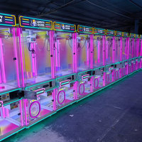 Machine à griffes commerciale à monnayeur pour la distribution de prix, jeu d'arcade