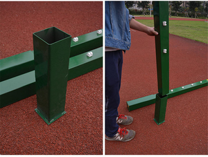 Nhà Máy Di Động Giá Trường/Câu Lạc Bộ Thiết Bị Thể Thao Đa Chức Năng Xách Tay Có Thể Tháo Rời Tennis Bài inground Tennis Cực Với Net - Product Image 4