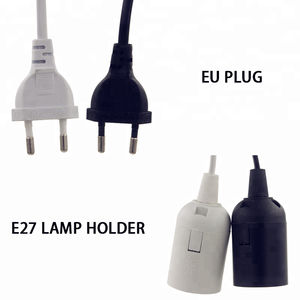 Câble d'alimentation E27 pour lampes, cordon de 1.8m avec bouton et douille pour <span class=keywords><strong>ampoule</strong></span> bulbe LED, système d'éclairage suspendu - Product Image 4