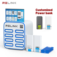 Station de recharge portable pour téléphone portable avec partage et location par code QR