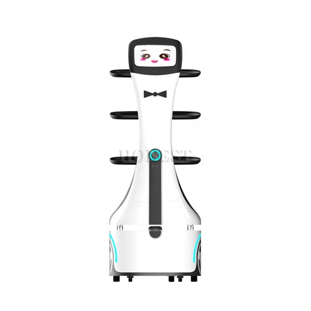 High Efficiency Restaurant Robot Waiter / Kitchen Robot Cooking / Food Delivery Robot
