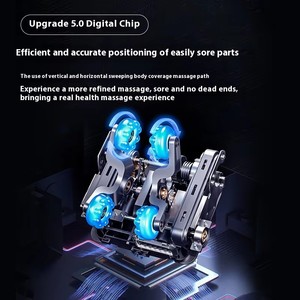 Ningdecrius 2025 nhà máy thiết kế mới 4D không trọng lực massage với ai điều khiển bằng giọng nói điện Shiatsu thoải mái ghế massage - Product Image 4
