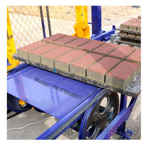 QT4-15 hoàn toàn tự động Khóa liên động khối rỗng làm cho dây chuyền sản xuất gạch hiệu quả - Product Image 3