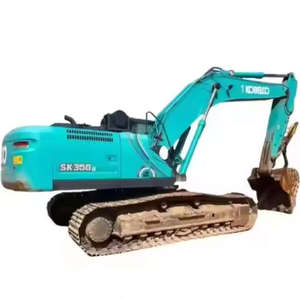 Pelleteuse hydraulique sur chenilles Kobelco Sk200D SK200 2022 modèle 35 tonnes d'occasion avec 1 an de garantie - Product Image 1