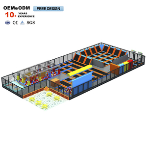 Hot Sale Rectangular Indoor Children's Playground <b>Trampoline</b> Park Safety-First Indoor <b>Trampoline</b> for Kids - Product Image 3