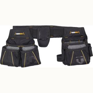Free sample Tool <b>Belt</b> <b>Pouches</b>, Electrician Tool <b>Pouch</b> with Hammer Loops and Tape Clip,Leather Tool <b>Belt</b> - Product Image 2