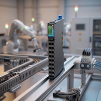 Módulo de Entrada Analógica PLC de Alta Precisión de 8 Canales y 24 Bits OEM/ODM, Monitor de Voltaje y Corriente para Sistema de Adquisición de Datos