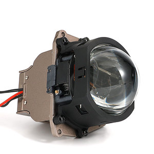 Lente de proyector cuadrada BiLed de 3,0 pulgadas 60W 6000K LED Canbus 12V faro de coche de haz alto/bajo para <span class=keywords><strong>Audi</strong></span> A5 montaje Universal - Product Image 2