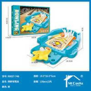 ชุดเล่นโบว์ลิ่งพลาสติกชุดเล่นกีฬาในร่มและความบันเทิงในการแข่งขัน - Product Image 1